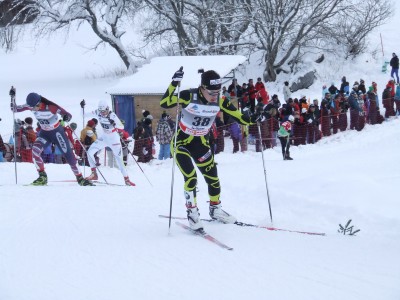 Aurélie termine sur le podium