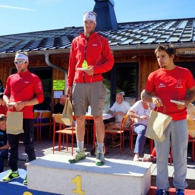 Mickael Philipot termine 1er catégorie senior (photo SCN Praz-de-Lys)