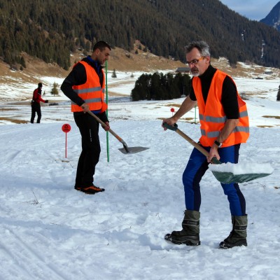 Un grand coup de chapeau à tous les «pelleteurs»