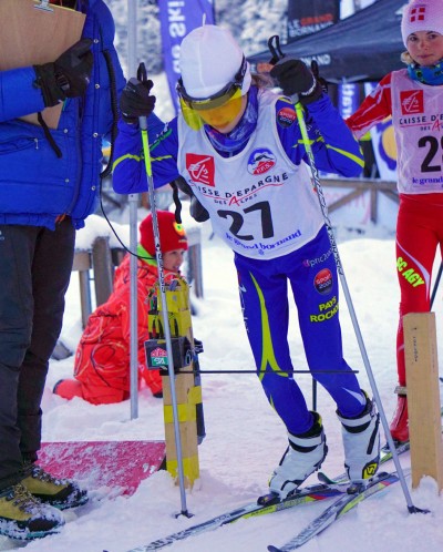Dès le départ, Lisa Duperthuy est passée à l'attaque
