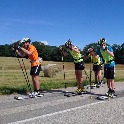 Entraînement sur les routes du Pays Rochois