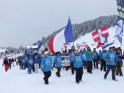 Le déplacement à la Clusaz du Fan Club